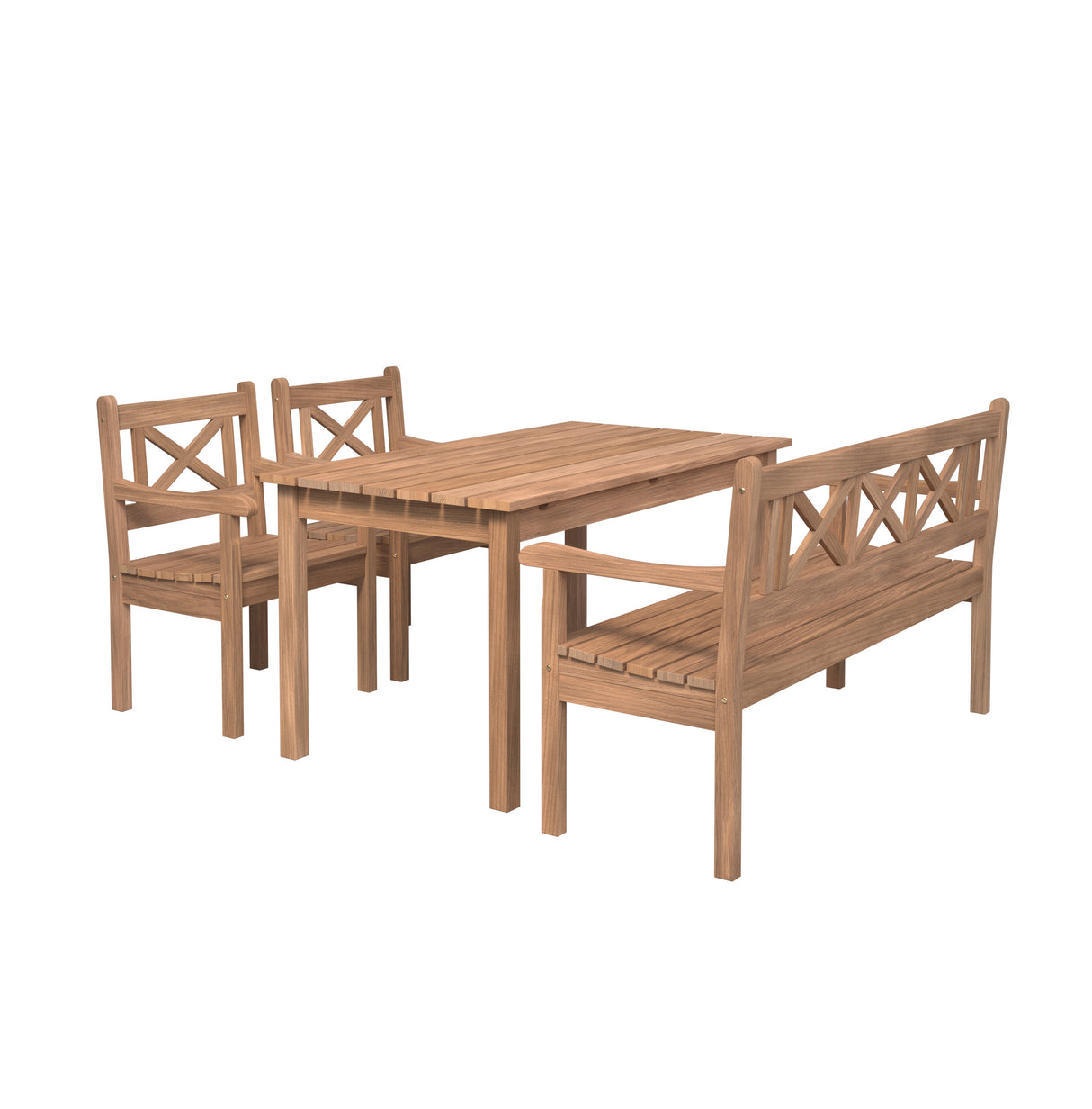 Skagerak Skagen Set aus Teak von Fritz Hansen - 1 - Jacobsen Plus