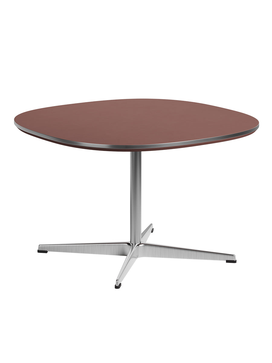  - Rusty Red laminat m. alukant - Krom stel - Jacobsen Plus