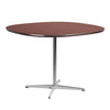 Rusty Red laminat m. alukant - Krom stel