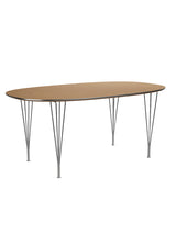 Piet Hein B616 Superellipse Esstisch, 170 x 100 cm fra Fritz Hansen - 1 - Jacobsen Plus