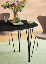 Piet Hein B611 Superellipse Esstisch, 135 x 90 cm von Fritz Hansen - 2 - Jacobsen Plus