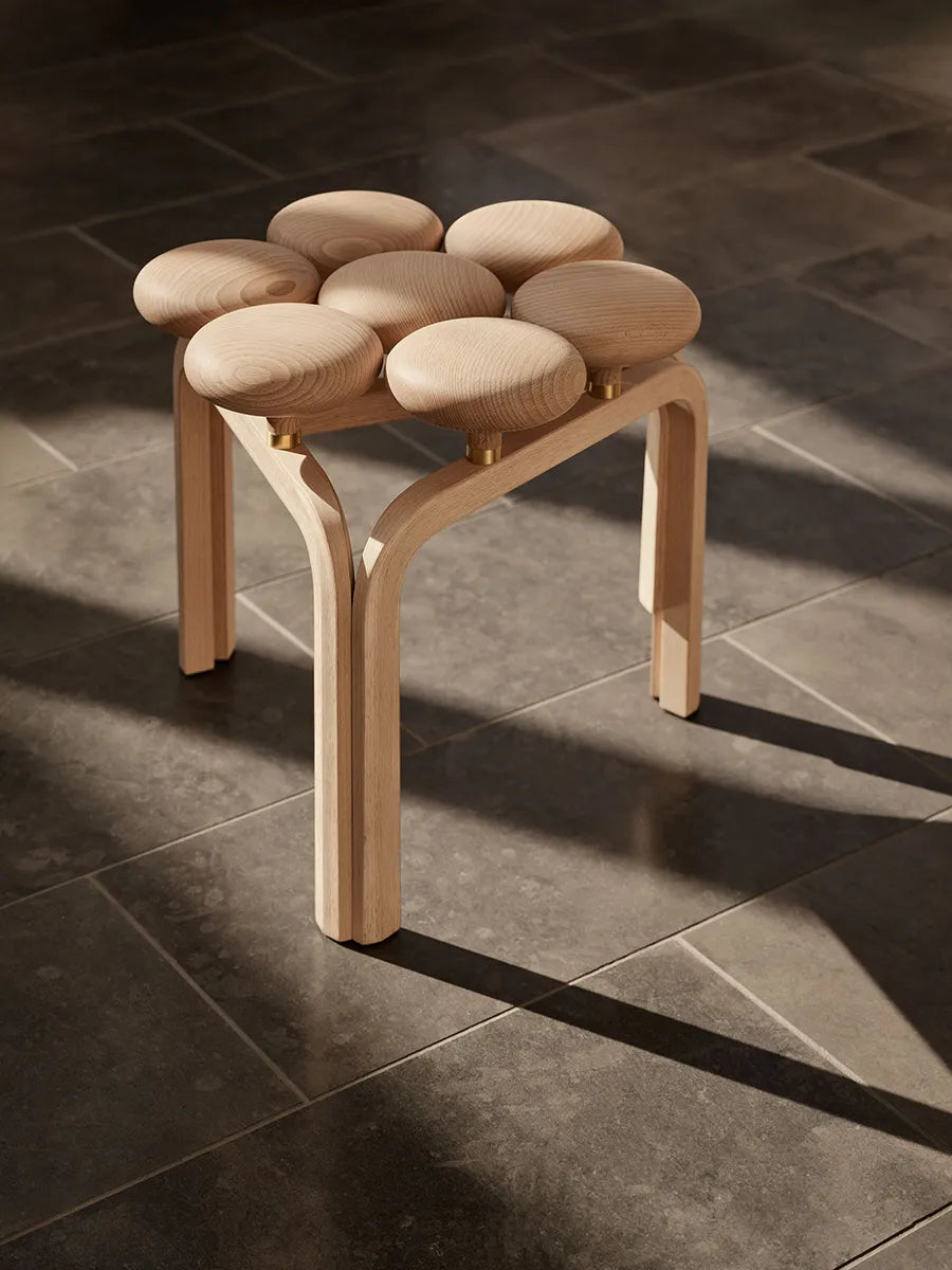 Utzon Stool von Fritz Hansen - 7 - Jacobsen Plus