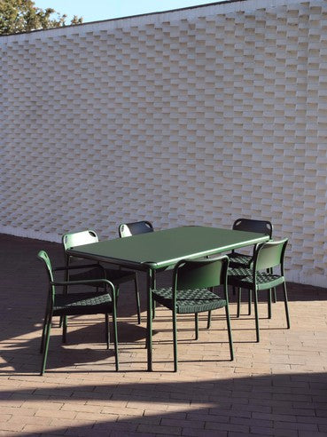 Vind Gartenstuhl von Fritz Hansen - Huntergrün - Jacobsen Plus
