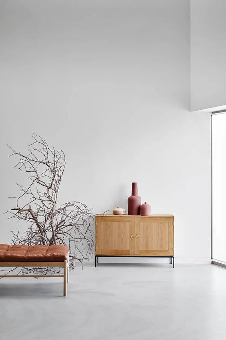 FK63 Kabinet von Carl Hansen & Søn - Tiefe: 36 cm / Eiche geölt - Jacobsen Plus