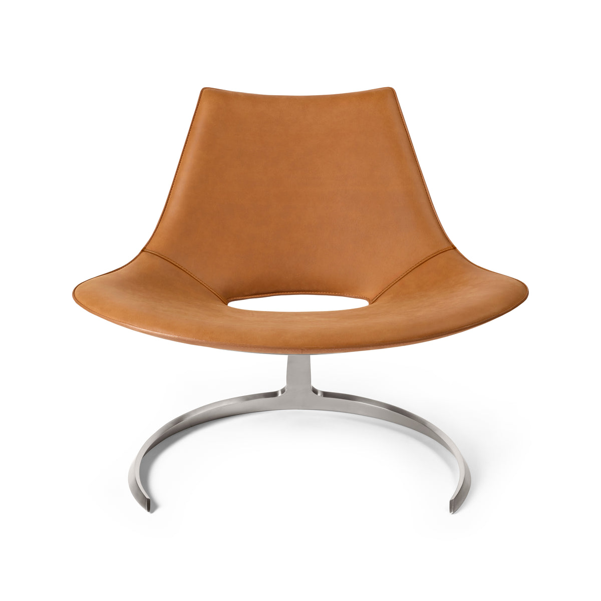 FK64 Scimitar Chair af Fabricius & Kastholm - Terra Soil 20360 - Jacobsen Plus