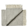 Fanø Decke, light nordic grey von Silkeborg Uldspinderi