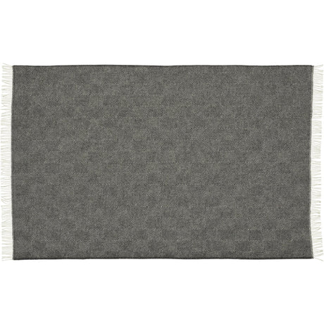Silkeborg Uldspinderi - Fanø Decke, schwarz, 140x240 cm - 2 - Jacobsen Plus