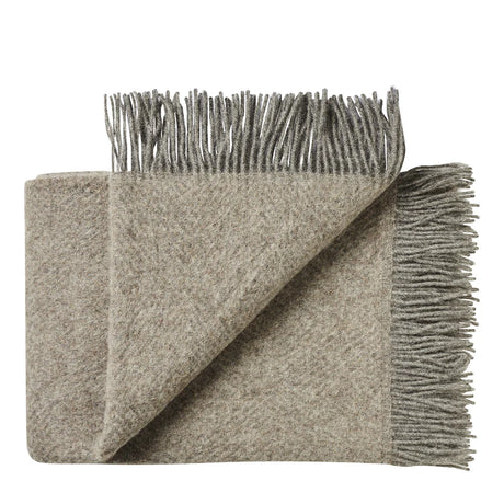 Fanø Decke, pebbles beige von Silkeborg Uldspinderi - 1 - Jacobsen Plus