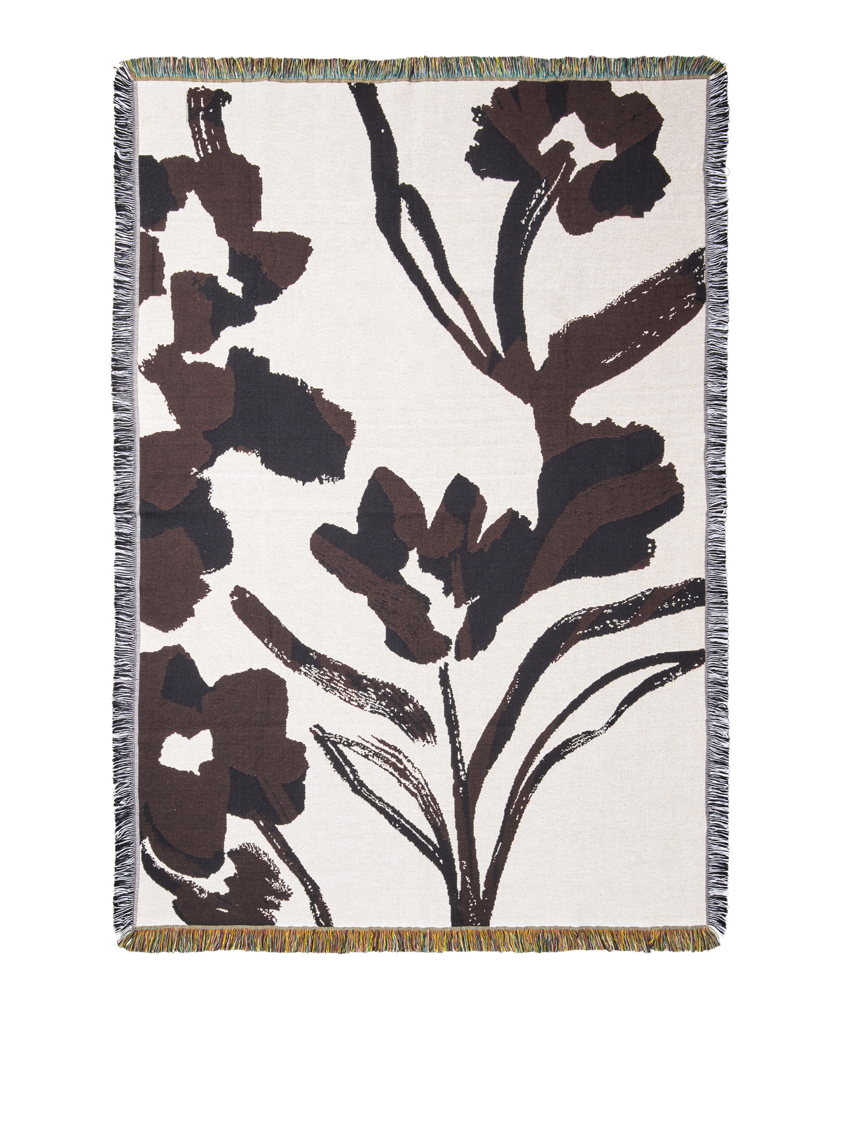 Cilla Tapestry Blanket Off-white/Dark Grape von Ferm Living - 1 - Jacobsen Plus