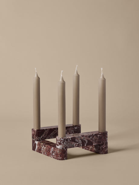Newel Modular Candle Holder, Kerzenständer-Set aus 4 Stk. von Ferm Living - 2 - Jacobsen Plus