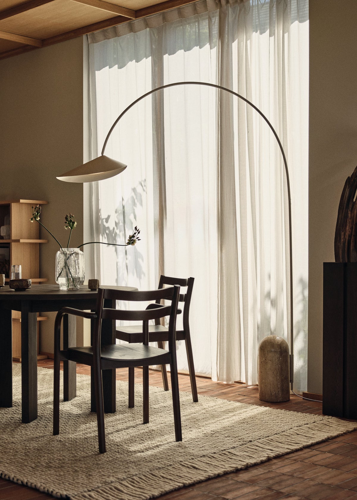 FermLiving Udo Rug Teppich, Off-white/Schwarz - 2 - Jacobsen Plus