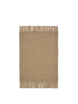 FermLiving Udo Rug Teppich, Hellbraun/Schwarz - 140 x 200 cm - Jacobsen Plus