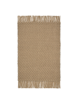 FermLiving Udo Rug Teppich, Hellbraun/Schwarz - 170 x 240 cm - Jacobsen Plus