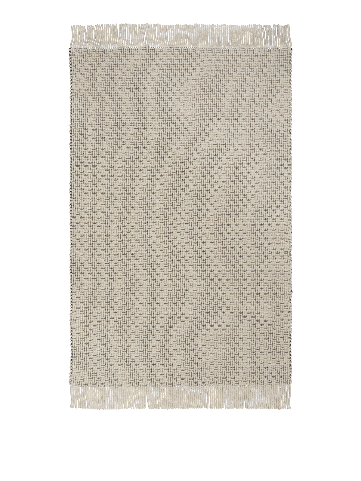 FermLiving Udo Rug Teppich, Off-white/Schwarz - 200 x 300 cm - Jacobsen Plus