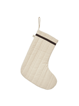 Vari Quilted Christmas Stocking Natural von Ferm Living - Natürlich - Jacobsen Plus