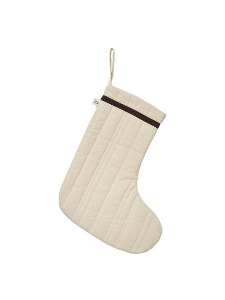 Vari Quilted Christmas Stocking Natural von Ferm Living - Natürlich - Jacobsen Plus