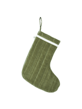 Vari Quilted Christmas Stocking Natural von Ferm Living - Khaki - Jacobsen Plus