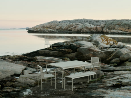 Dapple Gartentisch, 160x90 fra Ferm Living - Kaschmir - Jacobsen Plus
