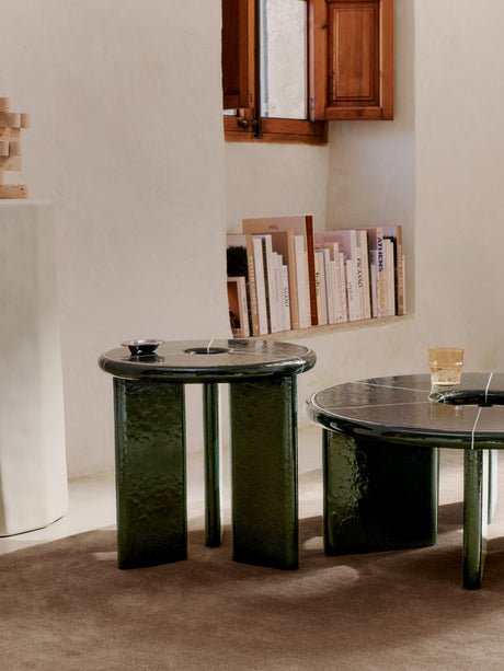 Deya Beistelltisch, Ø47 von Ferm Living - Kastanienbraun - Jacobsen Plus