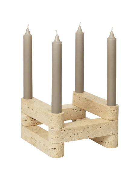 Newel Modular Candle Holder, Kerzenständer-Set aus 6 von Ferm Living - 1 - Jacobsen Plus