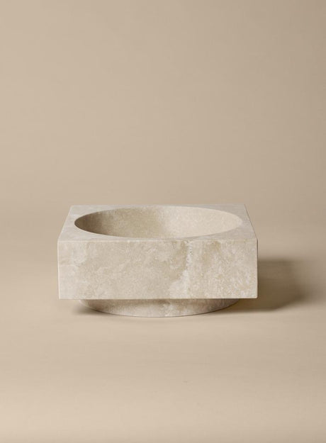 Hew high centrepiece, Travertin von Ferm Living - 3 - Jacobsen Plus