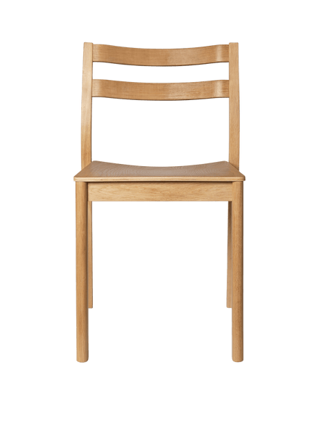 Boda Esszimmerstuhl, stapelbar von Ferm Living - Natur-Eiche - Jacobsen Plus