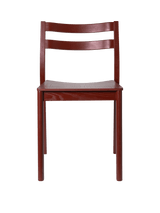 Boda spisebordsstol, stabelbar fra Ferm Living - Red Brown - Jacobsen Plus