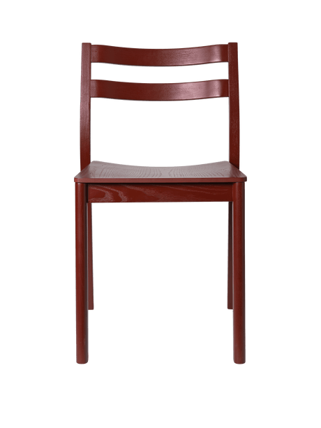 Boda Esszimmerstuhl, stapelbar von Ferm Living - Rotbraun - Jacobsen Plus