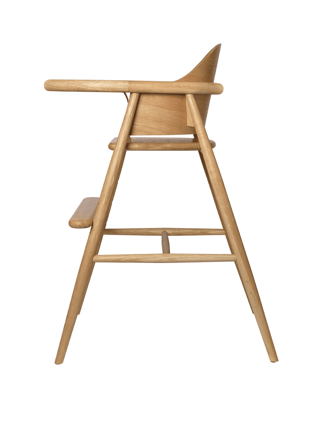 Muru højstol, olieret eg fra Ferm Living - 7 - Jacobsen Plus