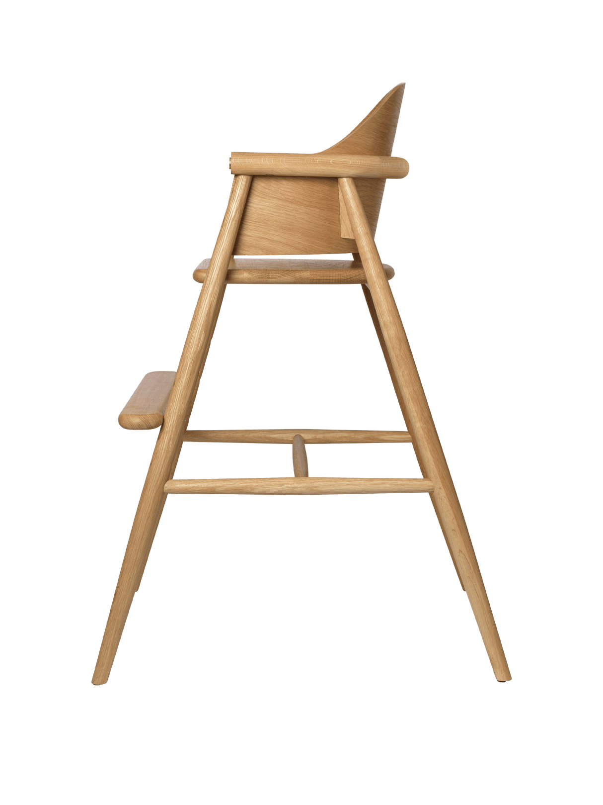 Muru højstol, olieret eg fra Ferm Living - 8 - Jacobsen Plus