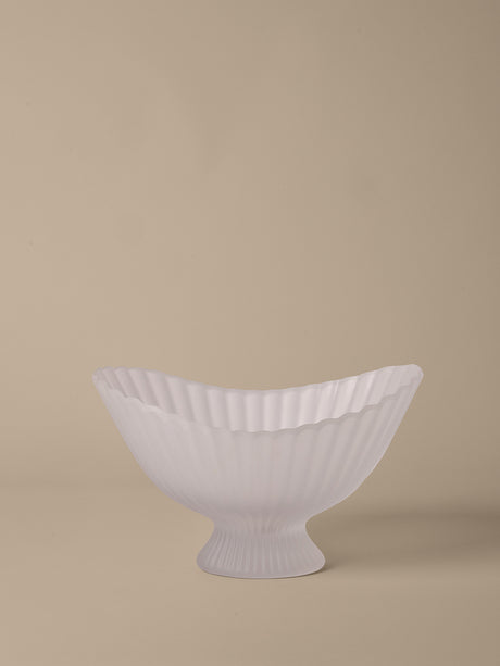 Fountain Glas Centrepiece, Frosted von Ferm Living - 4 - Jacobsen Plus