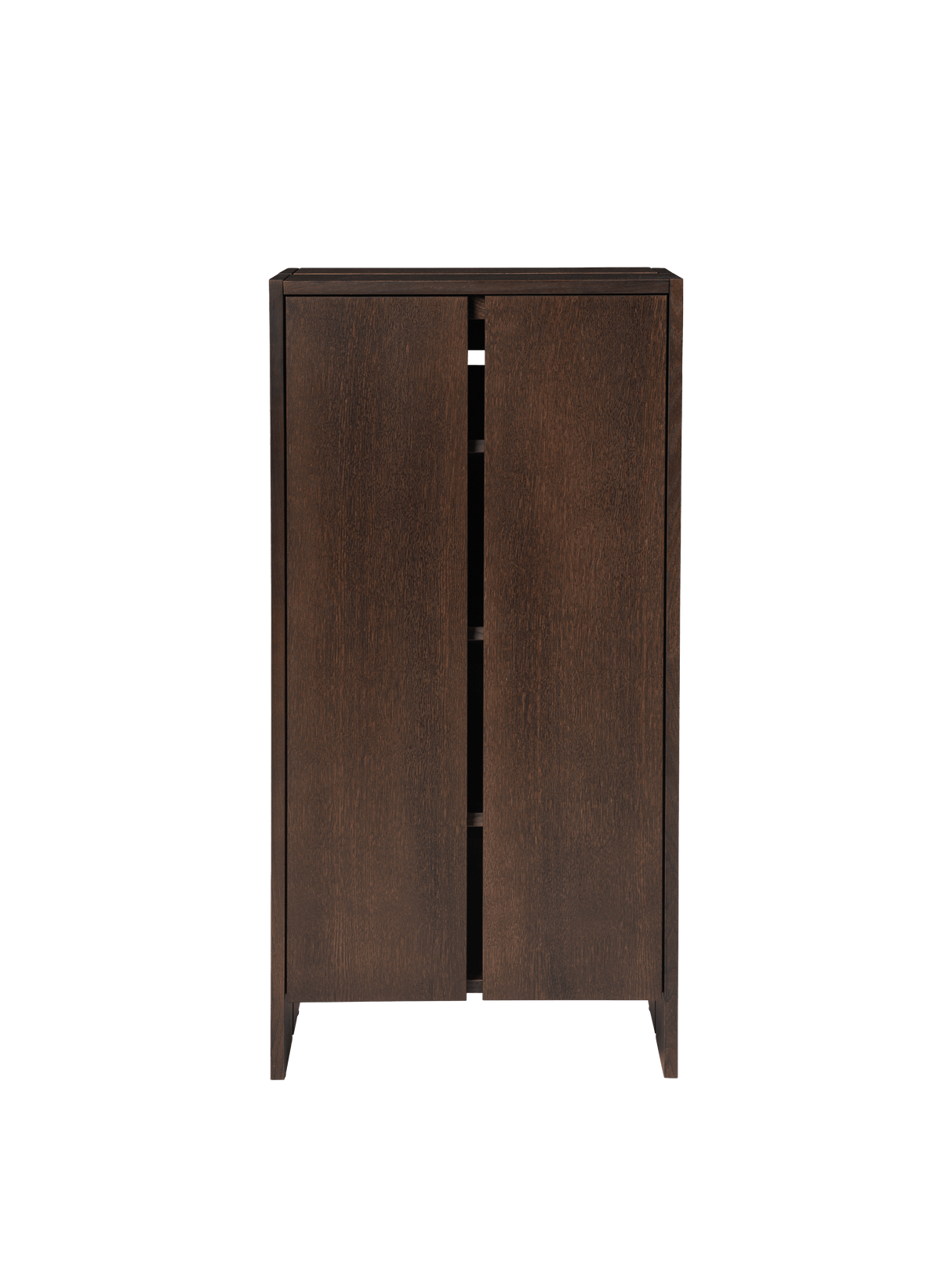 Parcel Hallway entréskab, høj fra Ferm Living - Dark Stained Oak - Jacobsen Plus