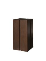 Parcel Pedestal von Ferm Living - H60 - Dunkel gebeizte Eiche - Jacobsen Plus