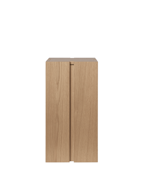 Parcel Pedestal von Ferm Living - H60 - Natur Eiche - Jacobsen Plus