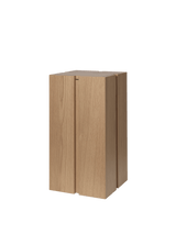 Parcel Pedestal von Ferm Living - H60 - Natur Eiche - Jacobsen Plus