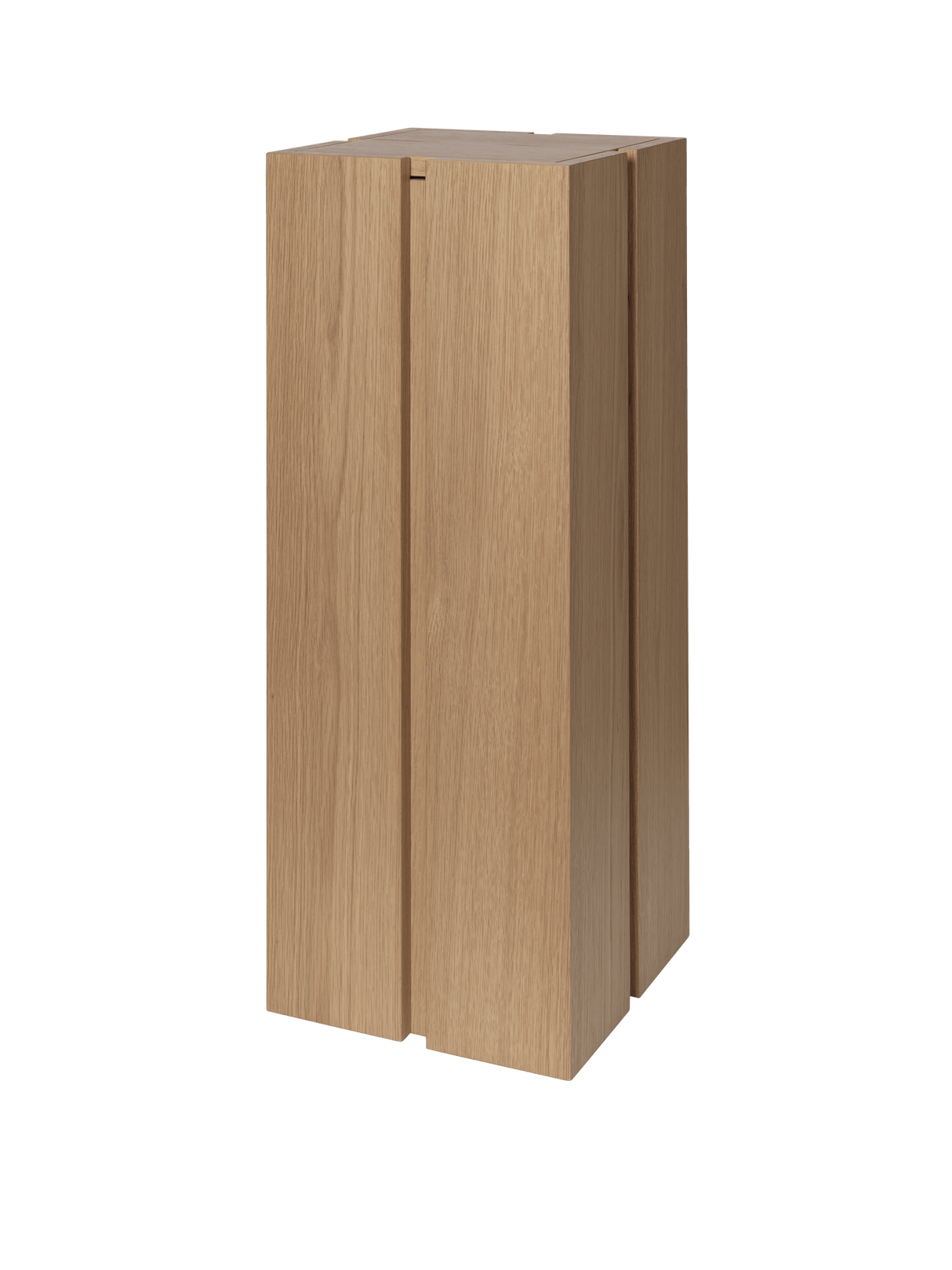 Parcel Pedestal von Ferm Living - H90 - Natur-Eiche - Jacobsen Plus