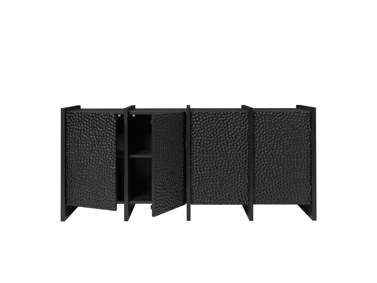 Scarni skænk, Dark Stained Ash fra Ferm Living - 4 - Jacobsen Plus