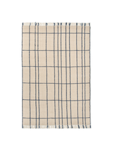 FermLiving Sen Rug Teppich, Pergament/Indigo - 170 x 240 cm - Jacobsen Plus