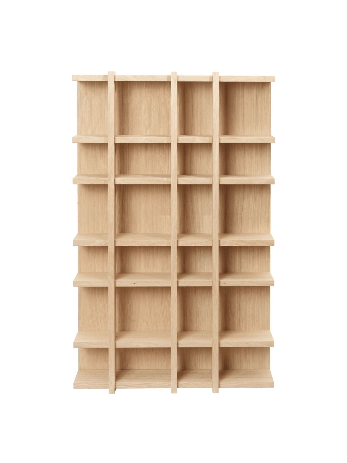 Tilem reol, 4 x 6 fra Ferm Living - Natural Oak - Jacobsen Plus