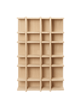 Tilem reol, 4 x 6 fra Ferm Living - Natural Oak - Jacobsen Plus