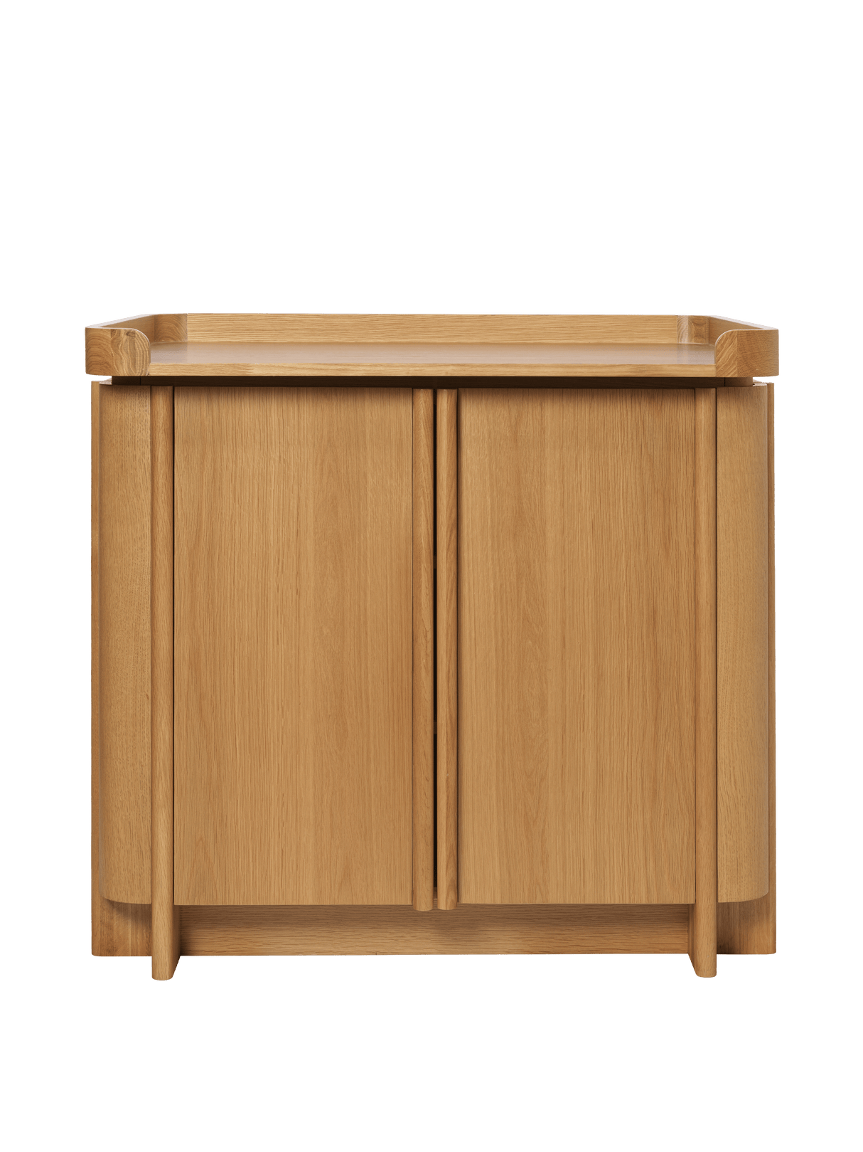 Puslebord til Tilu kommode, lakeret eg fra Ferm Living - 5 - Jacobsen Plus