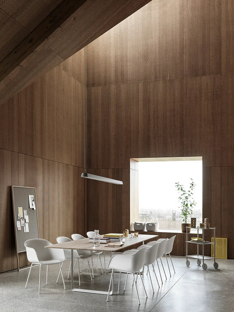 Linear Pendant Lamp 169,2 cm, grau von Muuto - 2 - Jacobsen Plus