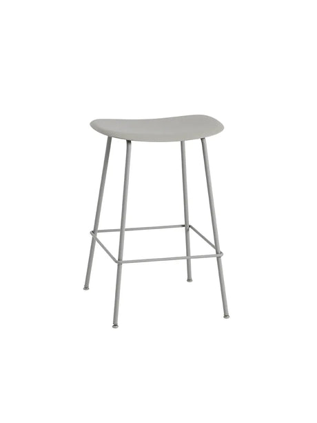 Fiber Counter Stool von Muuto - Klein / Grau-grau - Jacobsen Plus