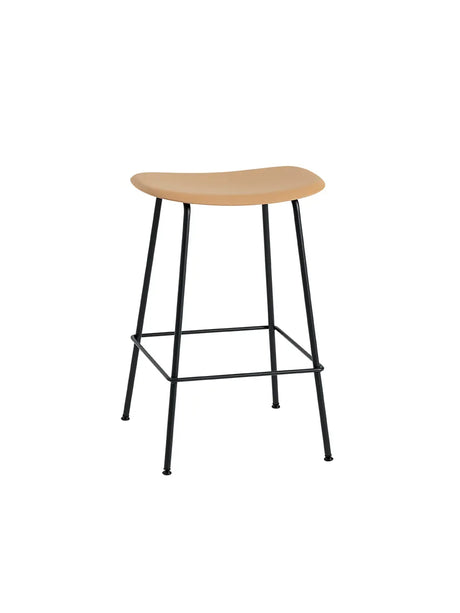 Fiber Counter Stool von Muuto - Klein / Schwarz - schwarz - Jacobsen Plus