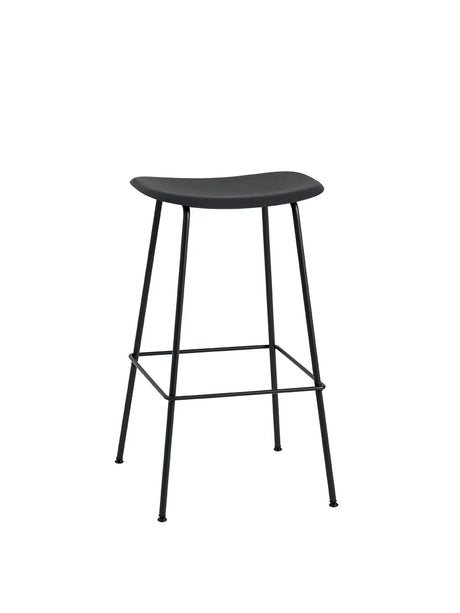 Fiber Counter Stool von Muuto - Groß / Schwarz - schwarz - Jacobsen Plus