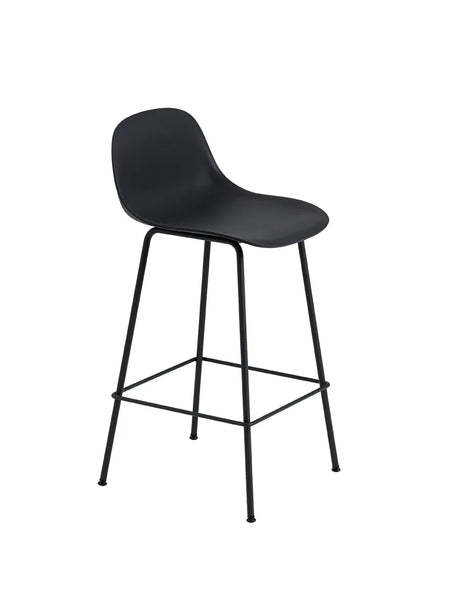 Fiber Barstool Tube m. Rückenlehne von Muuto - 2 - Jacobsen Plus