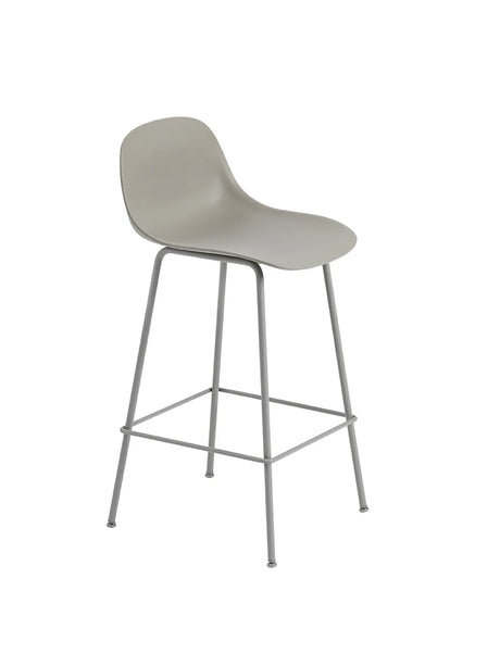 Fiber Barstool Tube m. Rückenlehne von Muuto - 1 - Jacobsen Plus
