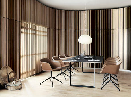 70/70 Tisch von Muuto - 170 x 85 cm / Solid Oak Grey - Jacobsen Plus