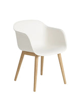 Fiber Armchair, wood fra Muuto - Natural white- oak base - Jacobsen Plus