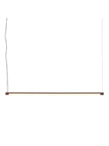 Fine Suspension Lamp, 120 cm fra Muuto - Deep red - Jacobsen Plus